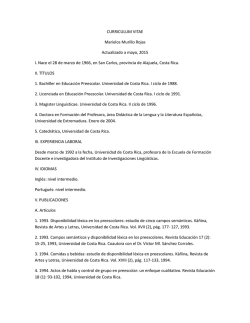 Biografía del Dra. Marielos Murillo