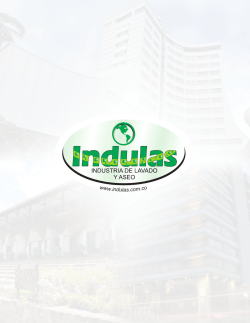 Portafolio INDULAS