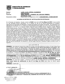 laura alicia ortega guarneros - Gobierno del Estado de Tlaxcala