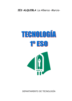 Apuntes Tecnologia 1º ESO para alumnos con