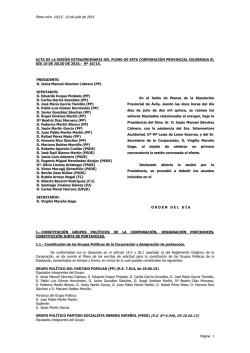 Celebrado el 10 de julio de 2015.