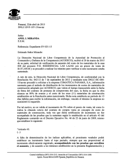Panamá, 22de abril de 2015 DNLC-DVF-l 07-1 5/aa
