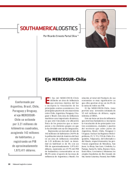 Southamerica Logistics: Eje Mercosur