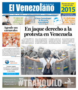 En jaque derecho a la protesta en Venezuela