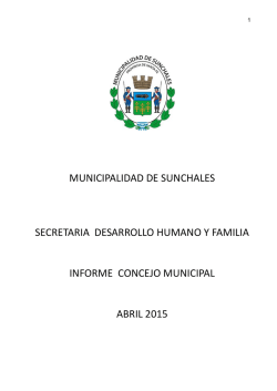 Secretaría de Desarrollo Humano y Familia.