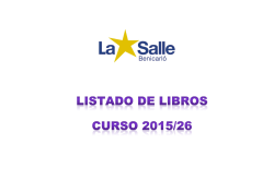 Libros 2015-2016