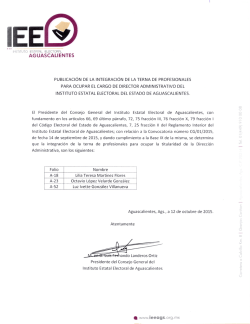 Instituto Estatal Electoral de Aguascalientes