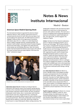 N&N May 2015 - Instituto Internacional