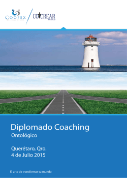 Diplomado Coaching Ontológico