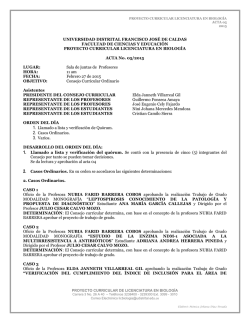 ACTA 005 de 2015