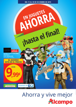 Folleto Alcampo