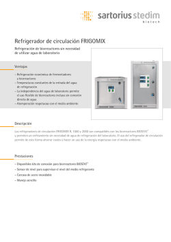 Refrigerador de circulación FRIGOMIX