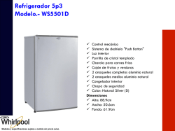 Refrigerador 5p3 Modelo.- WS5501D