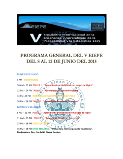 Programa - Benemérita Universidad Autónoma de Puebla