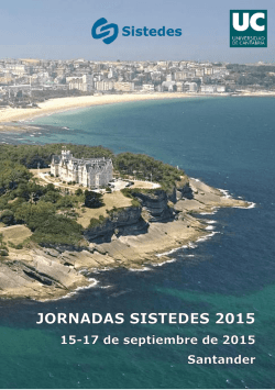 Programa SISTEDES 2015