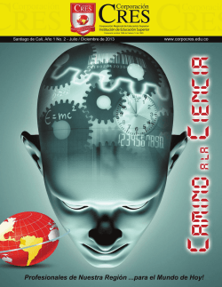 Revista Camino a la ciencia vol. 2
