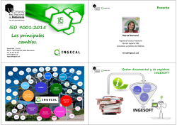 Marta Monreal, consultora de INGECAL