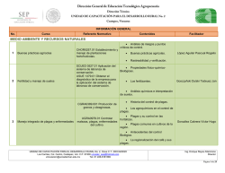 medio ambiente y recursos naturales