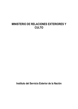 Cuadernillo del Concurso de Ingreso al ISEN/2015
