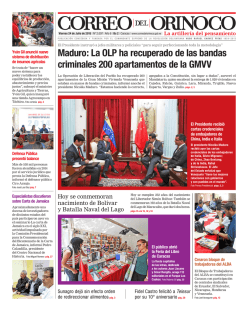 s - Correo del Orinoco