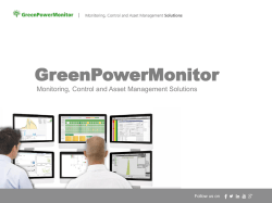 Presentación Green Power Monitor