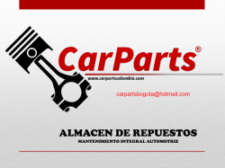 Presentación PDF - CarpartsColombia
