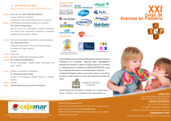 Programa - Sociedad Valenciana de Pediatría