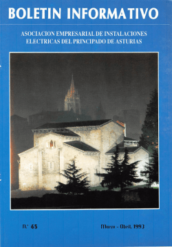 BOLET&Iacute;N INFORMATIVO 65 (marzo-abril 1993)