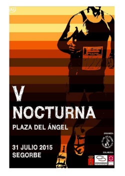 Nocturna Plaza Angel 2015 Resultados
