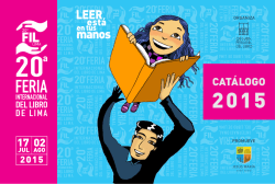 Catálogo - Feria Internacional del Libro de Lima