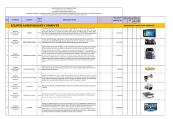 Anexo 2: Lista de elementos para dotaciones