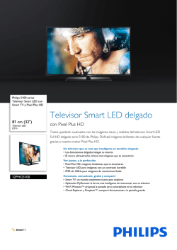 32PHG5100/77 Philips Televisor Smart LED con Smart