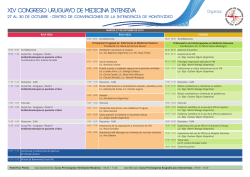 27 al 30 de octubre · centro de convenciones de la intendencia de