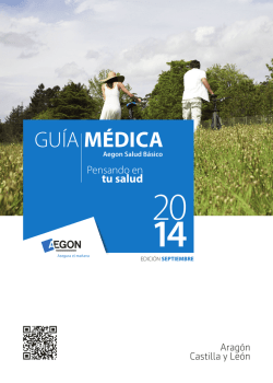 GUÍA MÉDICA - Aegon Seguros