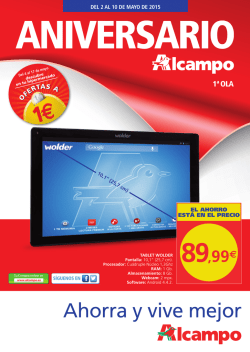 Folleto Alcampo