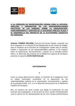 el PP defenderá hasta cinco apartados