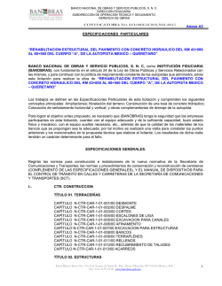 Anexo A3 ESPECIFICACIONES PARTICULARES 1