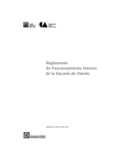 Reglamento de Funcionamiento Interno