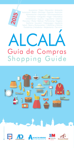 Gu&iacute;a de Compras Shopping Guide