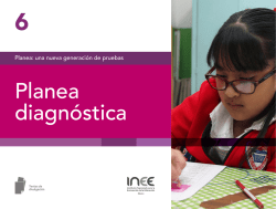 Planea diagnóstica - Publicaciones del INEE