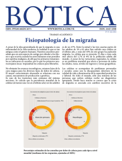 1.- Fisiopatología de la migraña