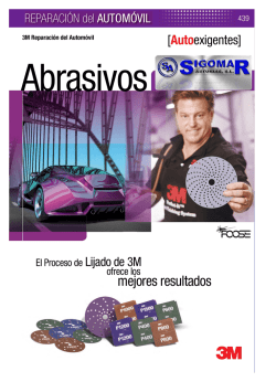 abrasivos de lijado