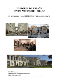 HISTORIA DE ESPAÑA EN EL MUSEO DEL PRADO