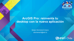 ArcGIS Pro - Esri Chile