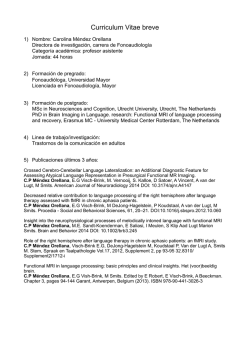 CV Carolina Mendez Orellana breve