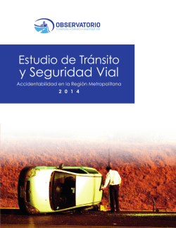 Estudio de Transito y Seguridad Vial