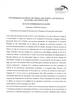 UNTDF*«. - Universidad Nacional de Tierra del Fuego