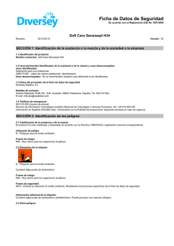 Ficha de Datos de Seguridad