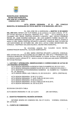 81 - Ilustre Municipalidad de Mariquina