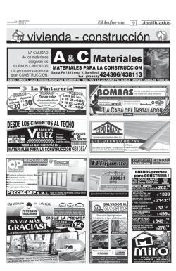 clasificados - Pampa Humeda